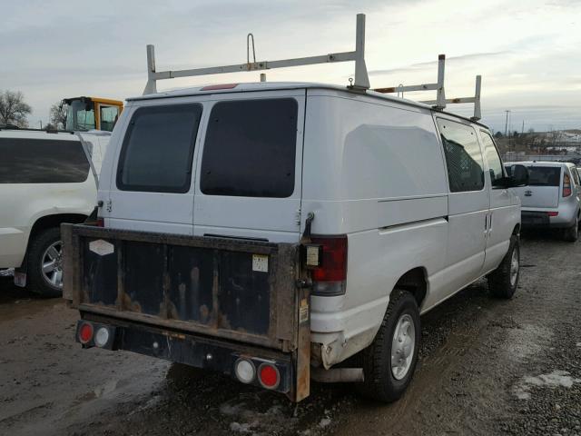 1FTNE24L98DA45093 - 2008 FORD ECONOLINE WHITE photo 4