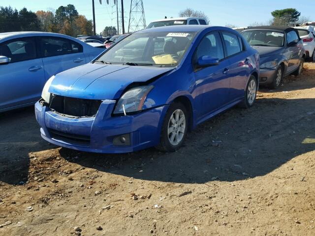 3N1AB6AP4AL676715 - 2010 NISSAN SENTRA 2.0 BLUE photo 2