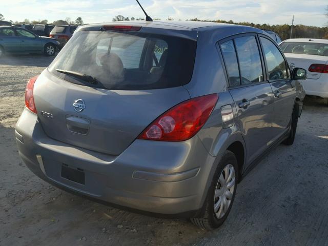 3N1BC1CP6AL454808 - 2010 NISSAN VERSA S SILVER photo 4