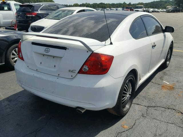 JTKDE177560079209 - 2006 TOYOTA SCION TC 白色 照片 4