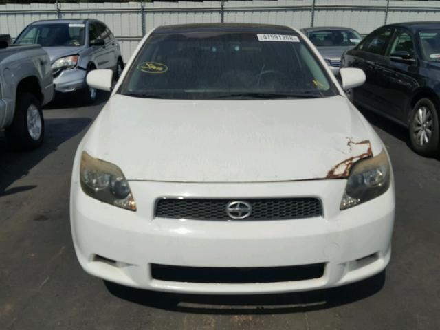 JTKDE177560079209 - 2006 TOYOTA SCION TC WHITE photo 9