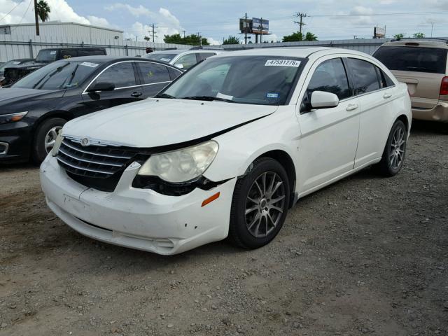 1C3LC56R78N106343 - 2008 CHRYSLER SEBRING TO WHITE photo 2