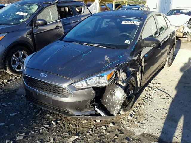 1FADP3E21GL384894 - 2016 FORD FOCUS S GRAY photo 2