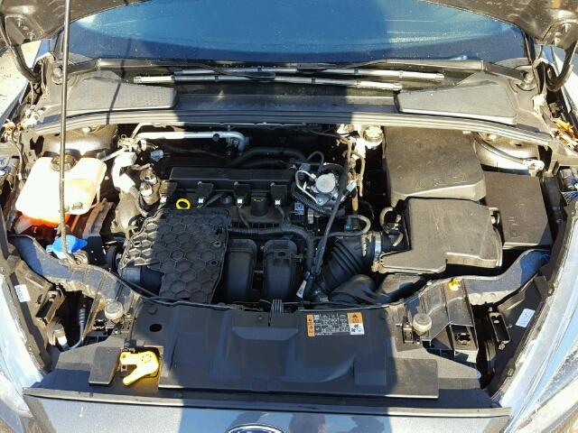 1FADP3E21GL384894 - 2016 FORD FOCUS S GRAY photo 7