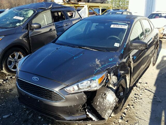 1FADP3E21GL384894 - 2016 FORD FOCUS S GRAY photo 9