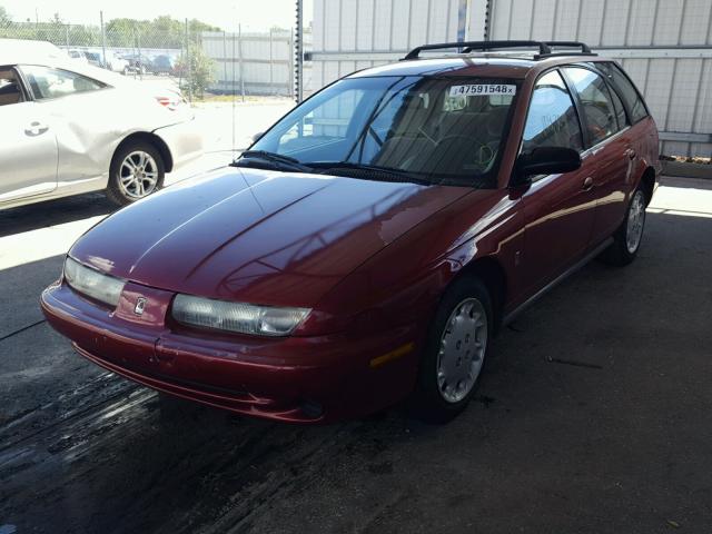 1G8ZK8279TZ240717 - 1996 SATURN SW2 RED photo 2