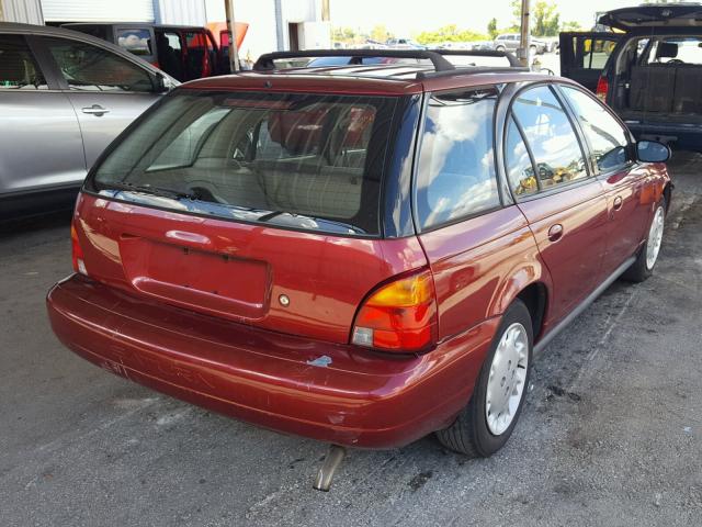 1G8ZK8279TZ240717 - 1996 SATURN SW2 RED photo 4