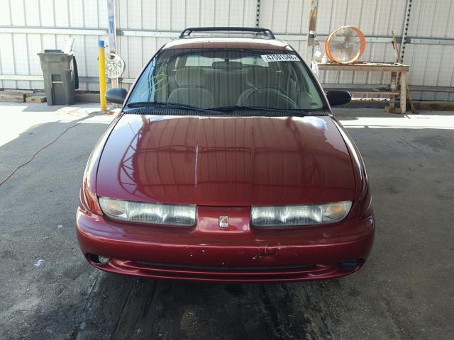1G8ZK8279TZ240717 - 1996 SATURN SW2 RED photo 9