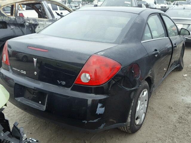 1G2ZG558864188531 - 2006 PONTIAC G6 SE1 BLACK photo 4