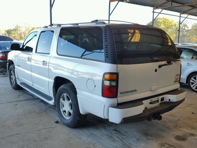 1GKFK66U46J126385 - 2006 GMC YUKON XL D WHITE photo 3