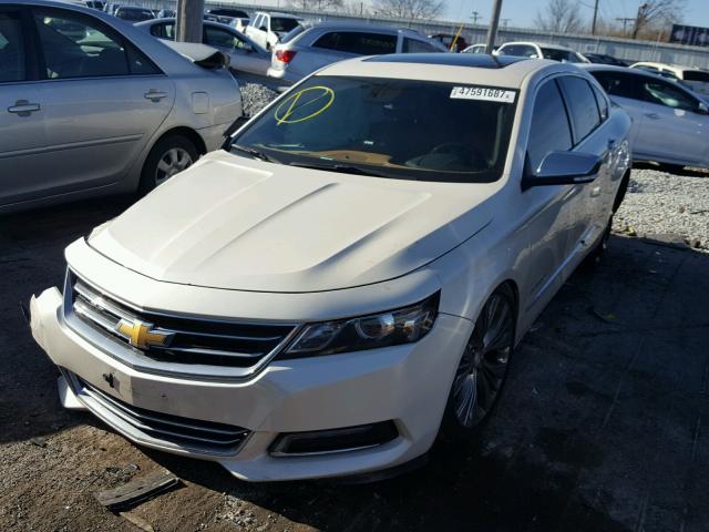 1G1155S3XEU149289 - 2014 CHEVROLET IMPALA LTZ WHITE photo 2