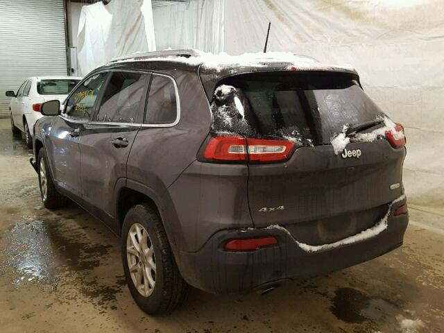 1C4PJMCB9GW277723 - 2016 JEEP CHEROKEE L GRAY photo 3