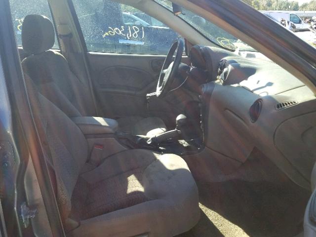 1G2NE52E95M150416 - 2005 PONTIAC GRAND AM S GRAY photo 5