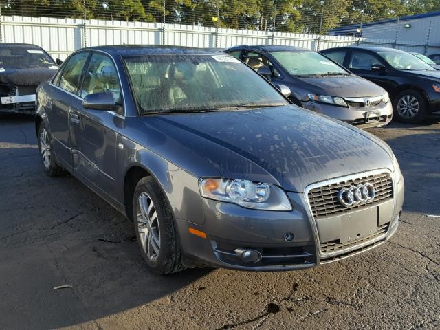 WAUAF78E56A295267 - 2006 AUDI A4 2 GRAY photo 1