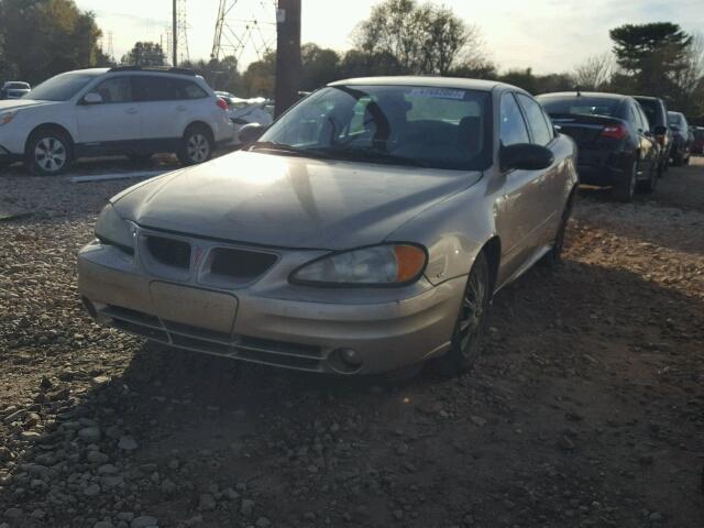 1G2NE52E25M126958 - 2005 PONTIAC GRAND AM S TAN photo 2