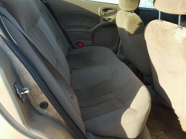 1G2NE52E25M126958 - 2005 PONTIAC GRAND AM S TAN photo 6