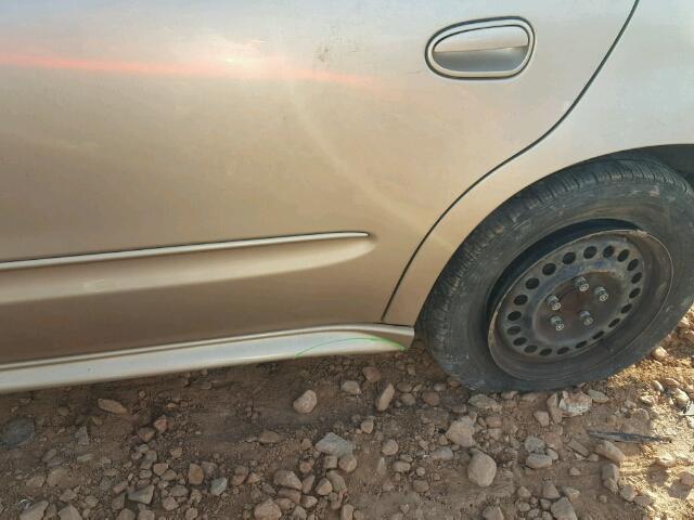 1G2NE52E25M126958 - 2005 PONTIAC GRAND AM S TAN photo 9