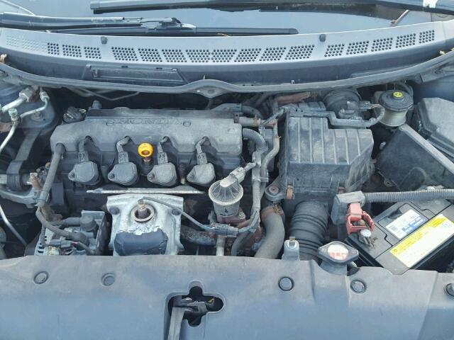 2HGFA16856H500364 - 2006 HONDA CIVIC EX BLUE photo 7