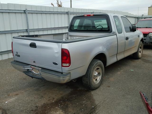 1FTRX17L11NB85690 - 2001 FORD F150 SILVER photo 4