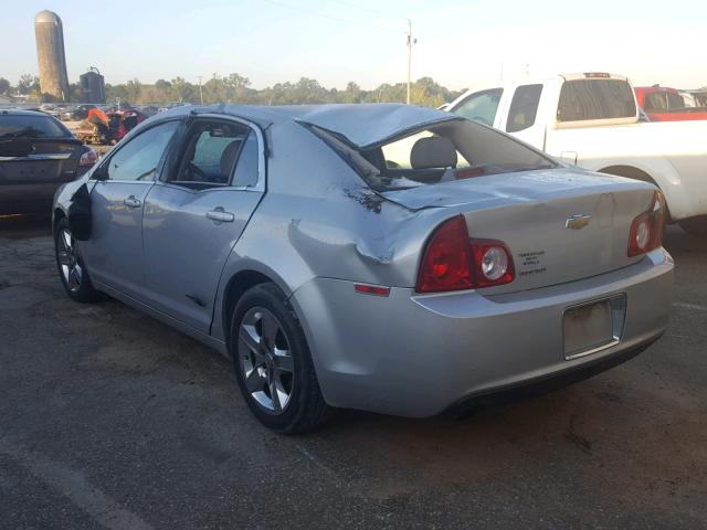 1G1ZA5EB3AF104999 - 2010 CHEVROLET MALIBU LS ვერცხლისფერი ფოტო 3