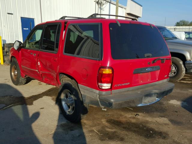 1FMZU32X8XUA45659 - 1999 FORD EXPLORER RED photo 3