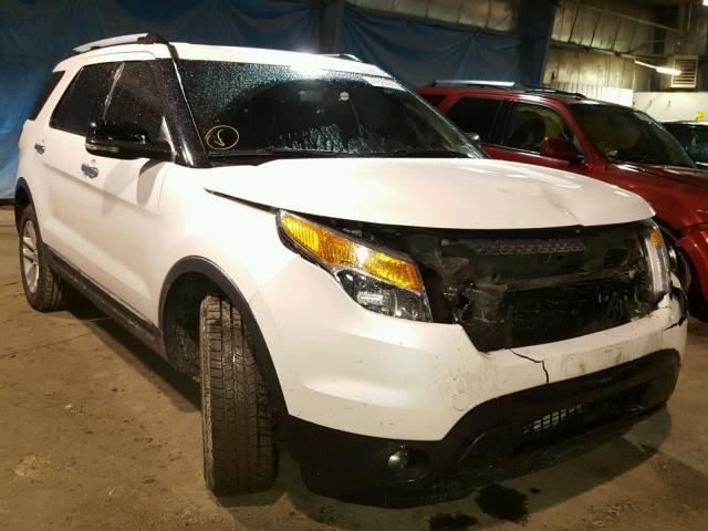 1FMHK7D88BGA49524 - 2011 FORD EXPLORER X WHITE photo 1