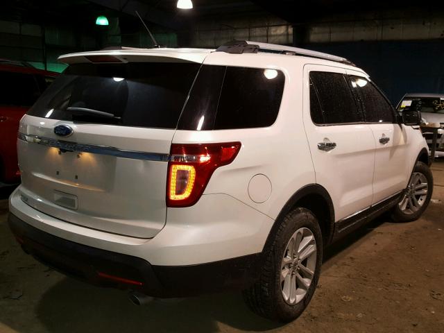 1FMHK7D88BGA49524 - 2011 FORD EXPLORER X WHITE photo 4