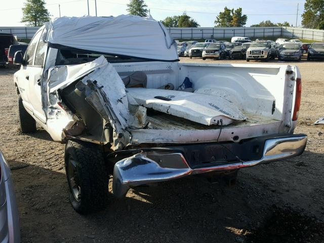 1D7KS28CX6J236337 - 2006 DODGE RAM 2500 S WHITE photo 3