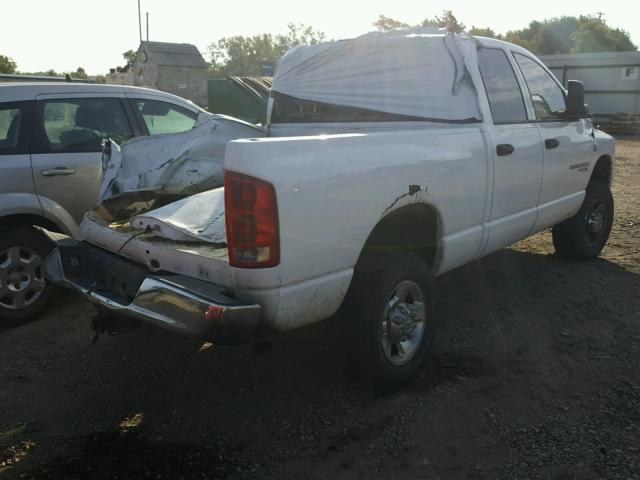 1D7KS28CX6J236337 - 2006 DODGE RAM 2500 S WHITE photo 4
