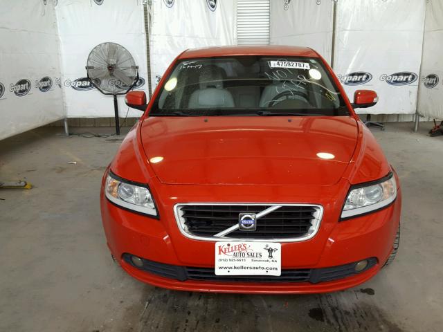 YV1382MSXA2498916 - 2010 VOLVO S40 2.4I RED photo 9