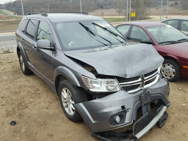 3C4PDCBGXDT563399 - 2013 DODGE JOURNEY SX GRAY photo 1