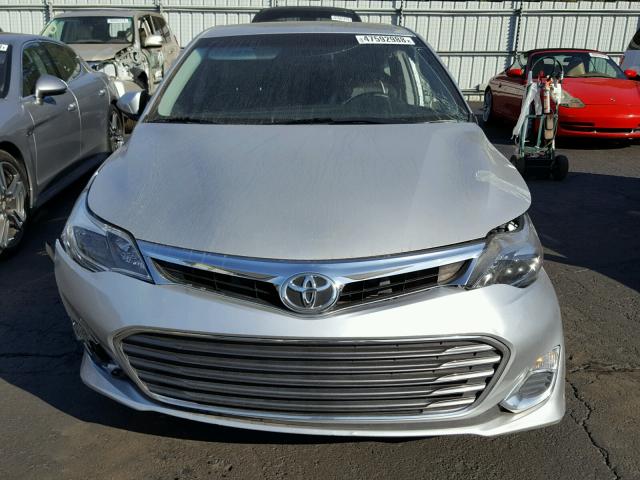 4T1BK1EB8EU133345 - 2014 TOYOTA AVALON BAS Silber Foto 9