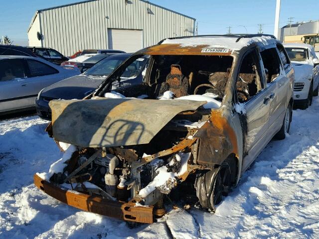 5TDZA29C16S505838 - 2006 TOYOTA SIENNA CE BURN photo 2