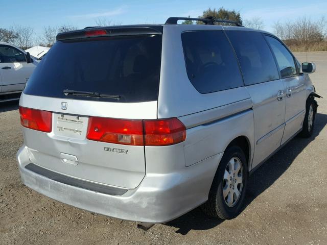 2HKRL18631H530674 - 2001 HONDA ODYSSEY EX SILVER photo 4