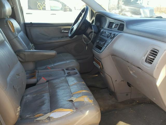 2HKRL18631H530674 - 2001 HONDA ODYSSEY EX SILVER photo 5