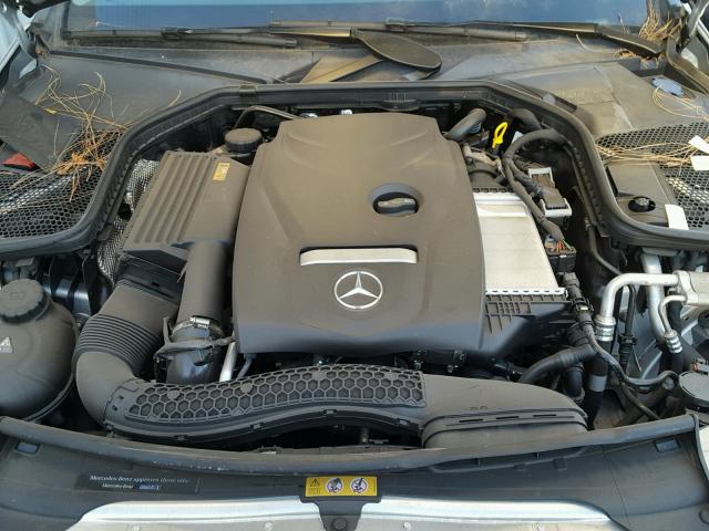 55SWF4JB8GU155745 - 2016 MERCEDES-BENZ C 300 SILVER photo 7