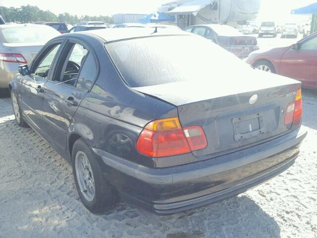 WBAAM3339YCA86323 - 2000 BMW 323 I BLACK photo 3