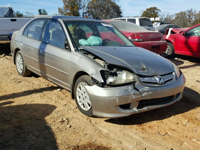 2HGES16554H608768 - 2004 HONDA CIVIC LX SILVER photo 1