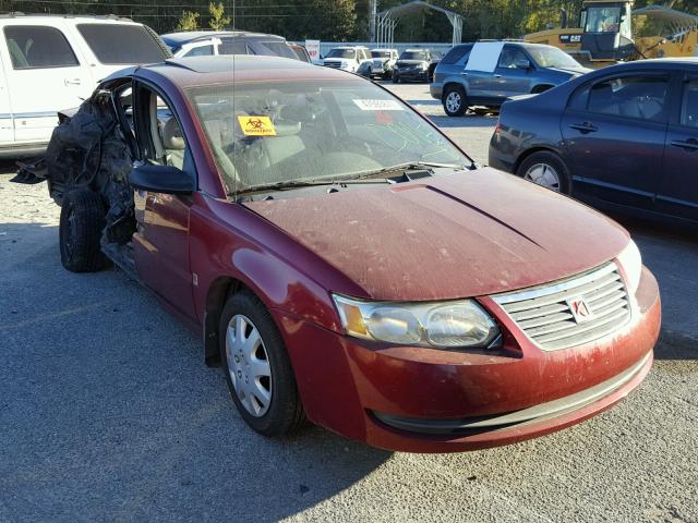 1G8AJ55F56Z126526 - 2006 SATURN ION LEVEL MAROON photo 1