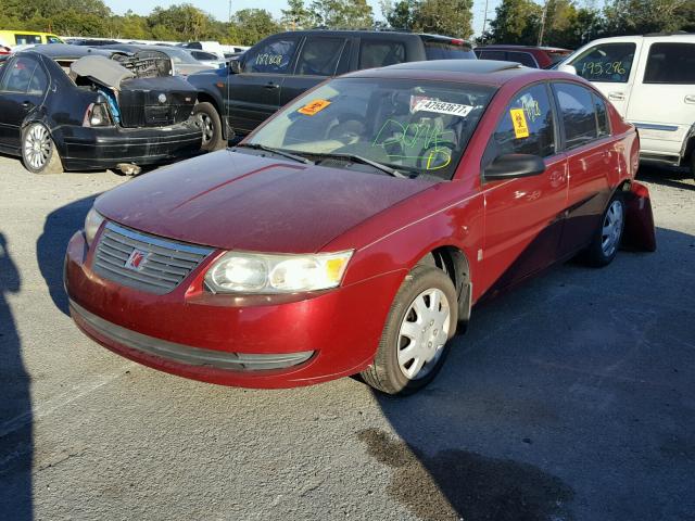 1G8AJ55F56Z126526 - 2006 SATURN ION LEVEL MAROON photo 2