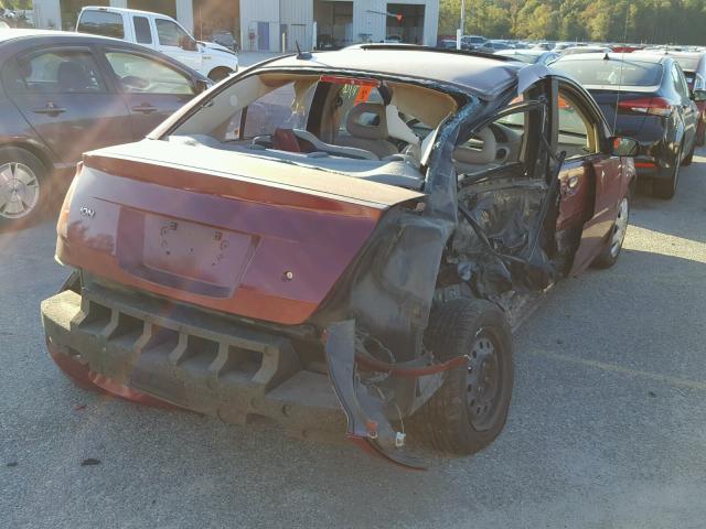1G8AJ55F56Z126526 - 2006 SATURN ION LEVEL Tünd qırmızı foto 4