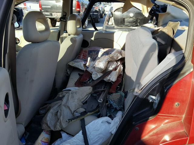 1G8AJ55F56Z126526 - 2006 SATURN ION LEVEL Tünd qırmızı foto 6