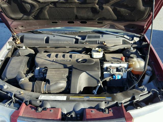1G8AJ55F56Z126526 - 2006 SATURN ION LEVEL Tünd qırmızı foto 7