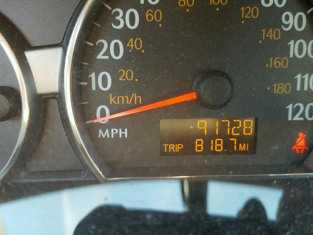 1G8AJ55F56Z126526 - 2006 SATURN ION LEVEL Tünd qırmızı foto 8