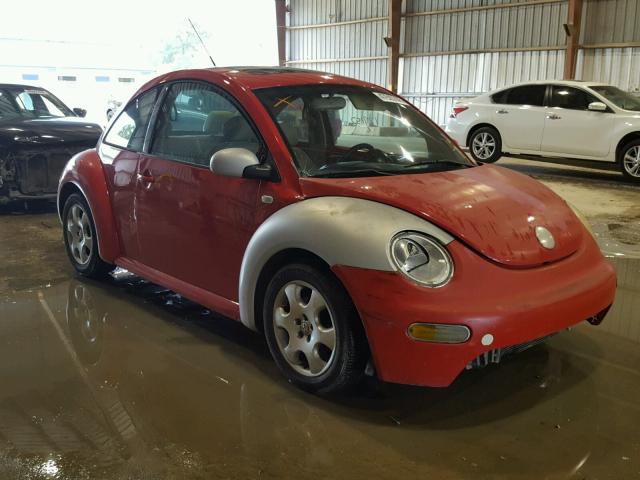 3VWCK21C93M411794 - 2003 VOLKSWAGEN NEW BEETLE Qırmızı foto 1