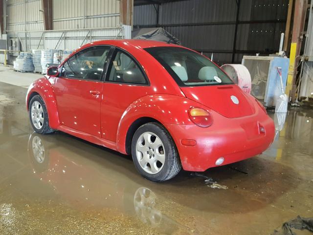 3VWCK21C93M411794 - 2003 VOLKSWAGEN NEW BEETLE Qırmızı foto 3