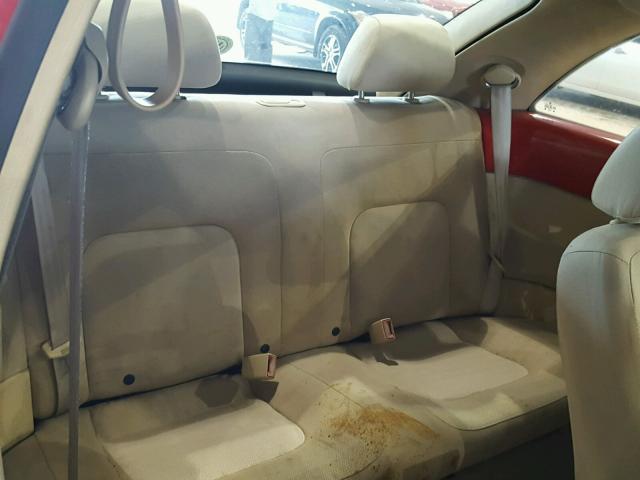 3VWCK21C93M411794 - 2003 VOLKSWAGEN NEW BEETLE Qırmızı foto 6