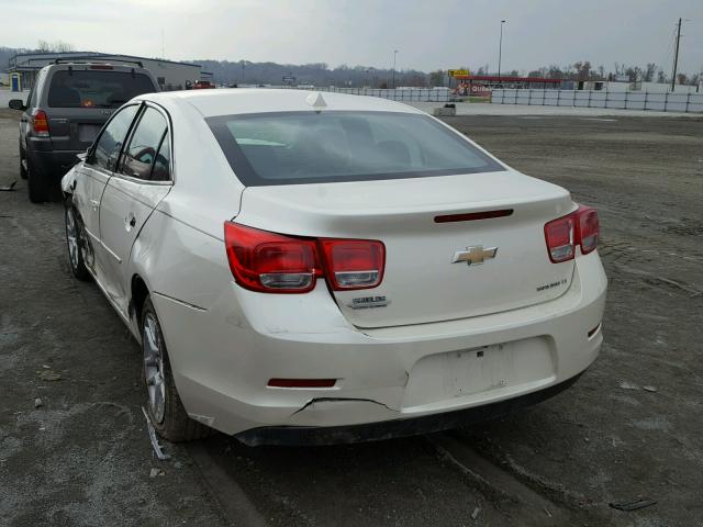 1G11C5SL1EF145917 - 2014 CHEVROLET MALIBU 1LT WHITE photo 3