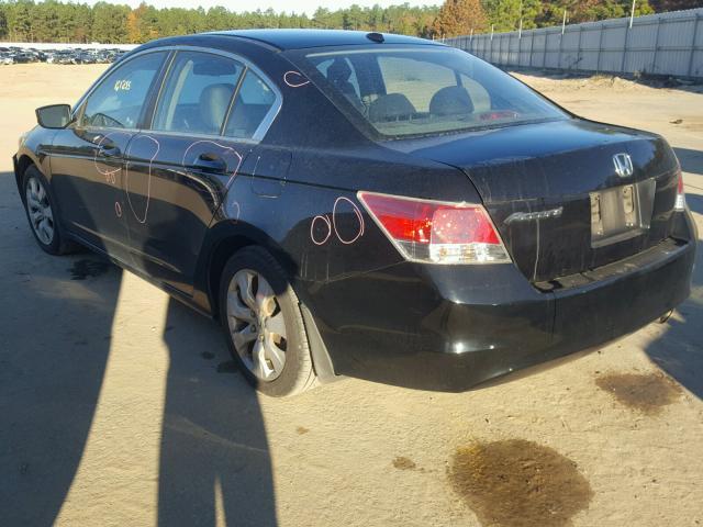 1HGCP26889A172173 - 2009 HONDA ACCORD EXL BLACK photo 3