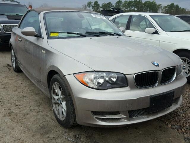 WBAUL73519VJ75542 - 2009 BMW 128 I GOLD photo 1